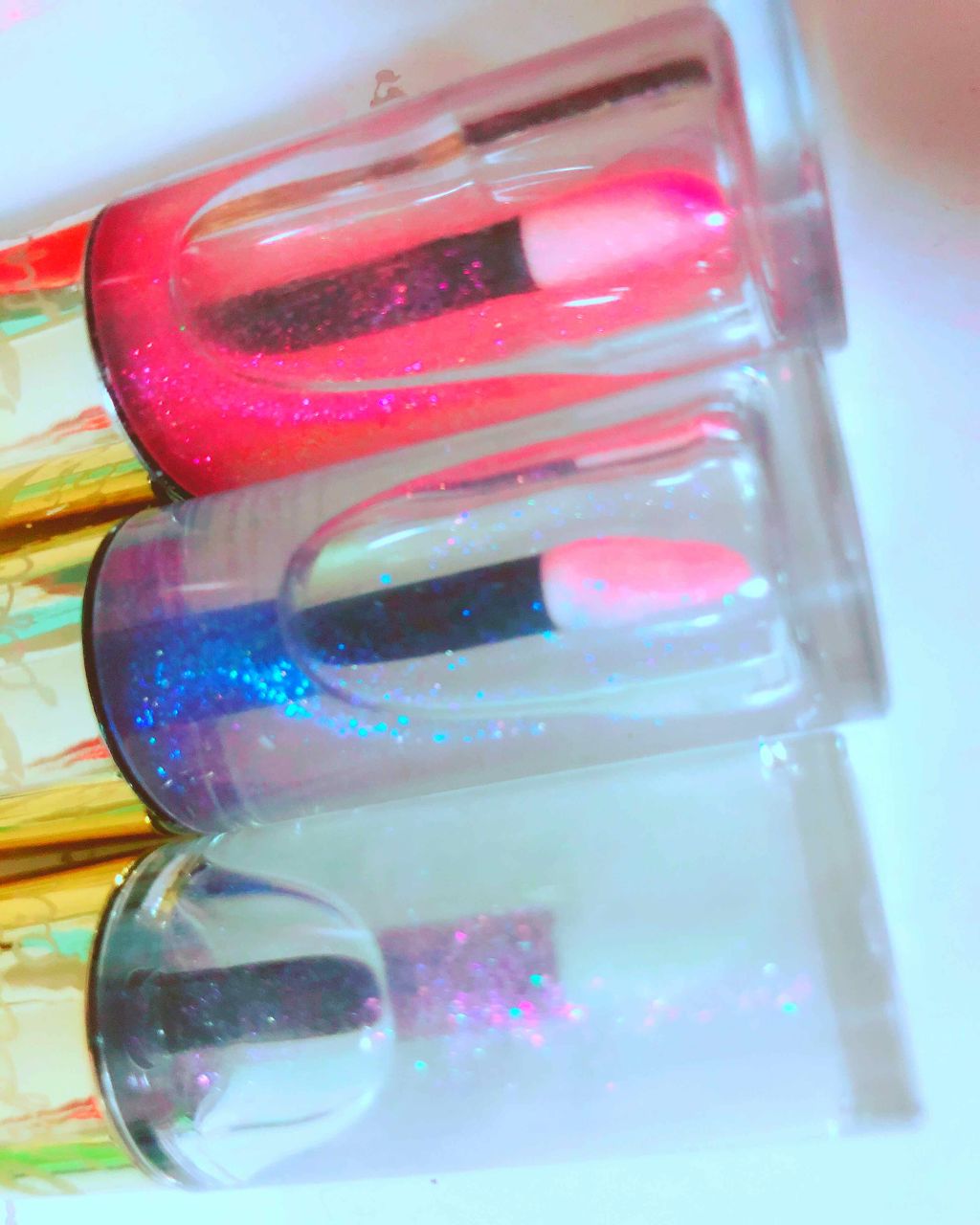 リップケアオイル/excel/リップグロスを使ったクチコミ(2枚目)