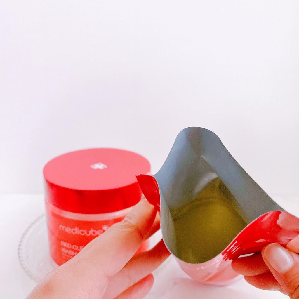 レッドシカ洗い流すボディパッド/MEDICUBE/ボディシートを使ったクチコミ(3枚目)