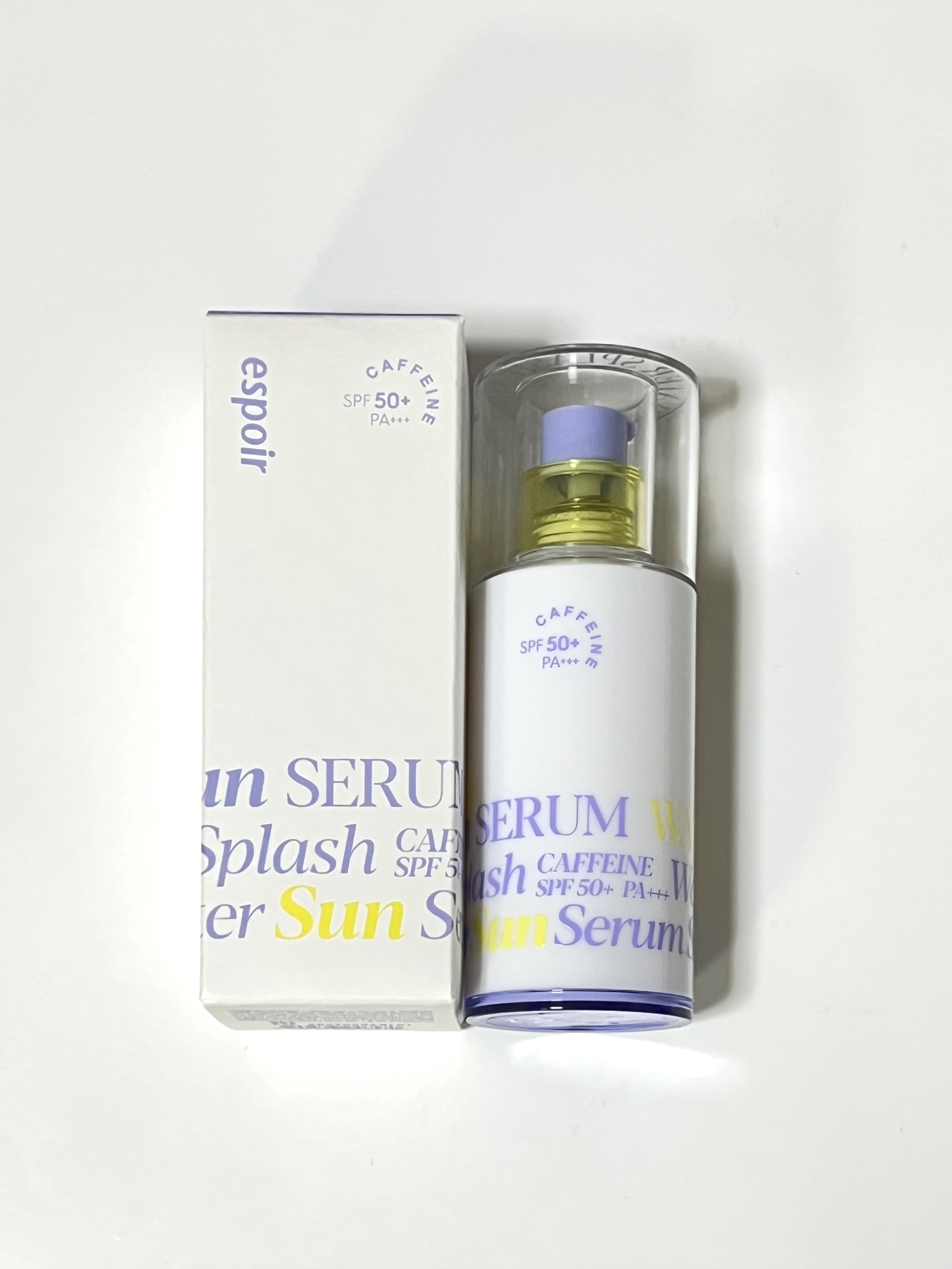 エスポア ウォータースプラッシュサンセラム/espoir/日焼け止めクリームを使ったクチコミ（1枚目）