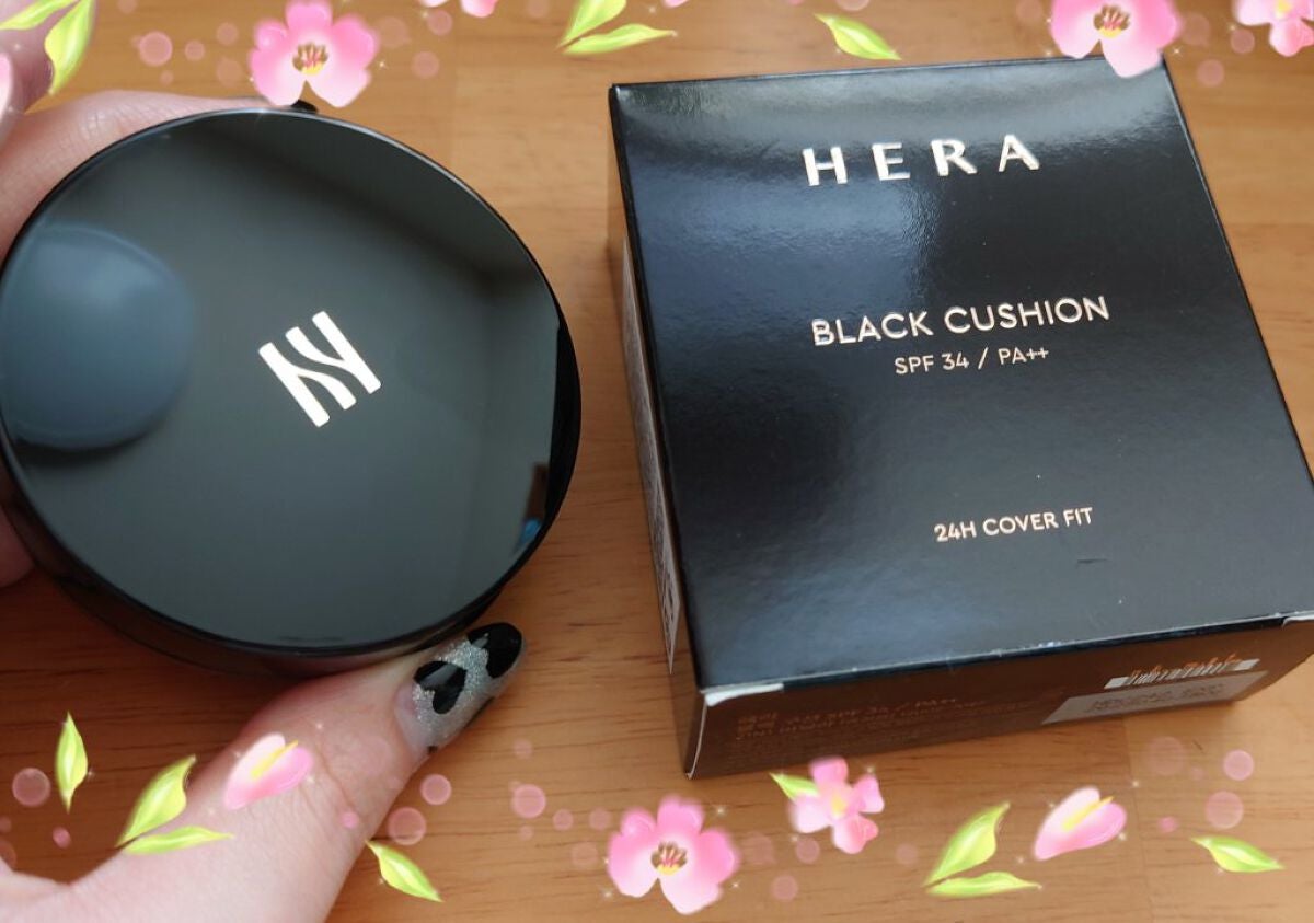 ブラック クッション/HERA/クッションファンデーションを使ったクチコミ(1枚目)
