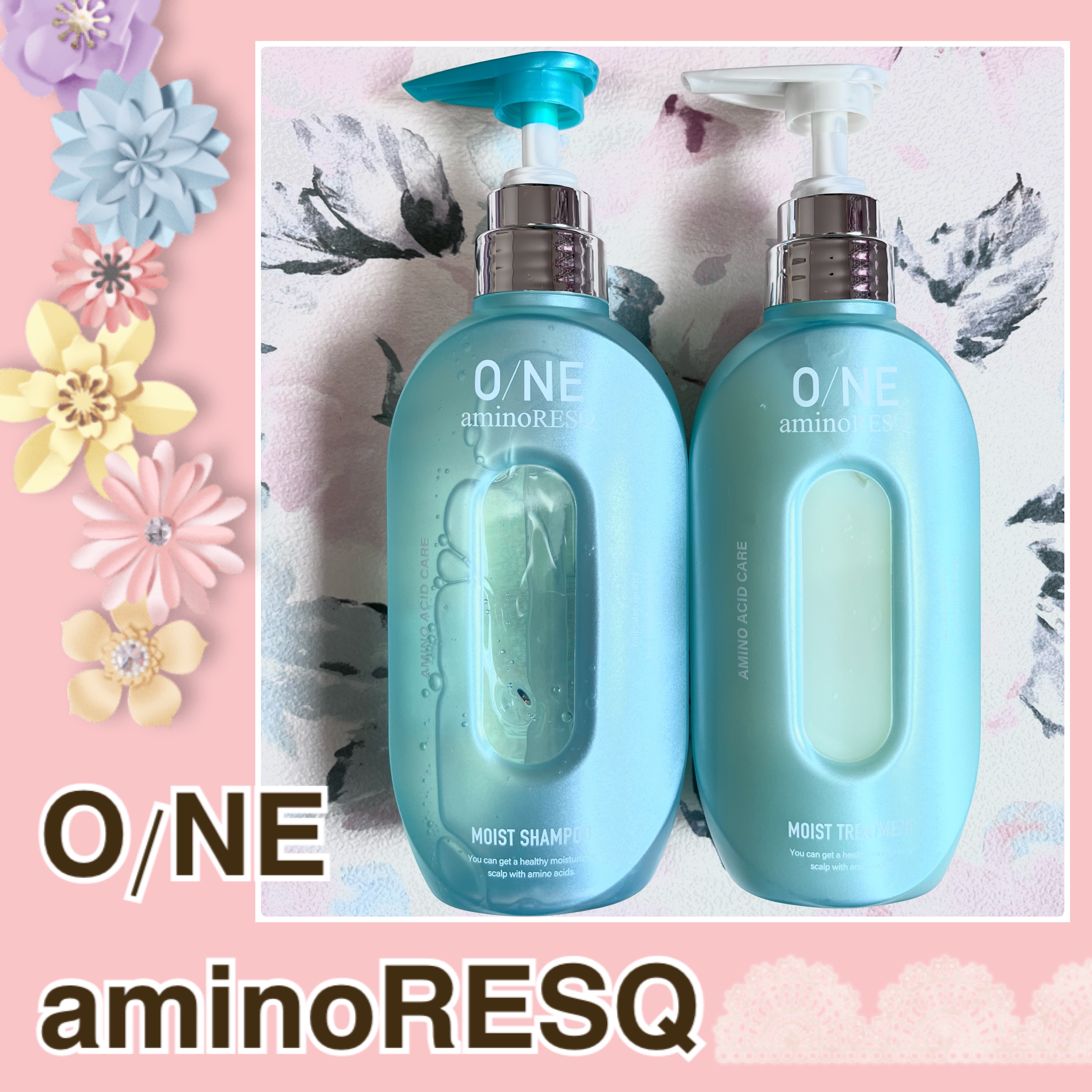 ワン アミノレスキューモイストシャンプー/トリートメント/アミノレスキュー/市販シャンプーを使ったクチコミ（1枚目）