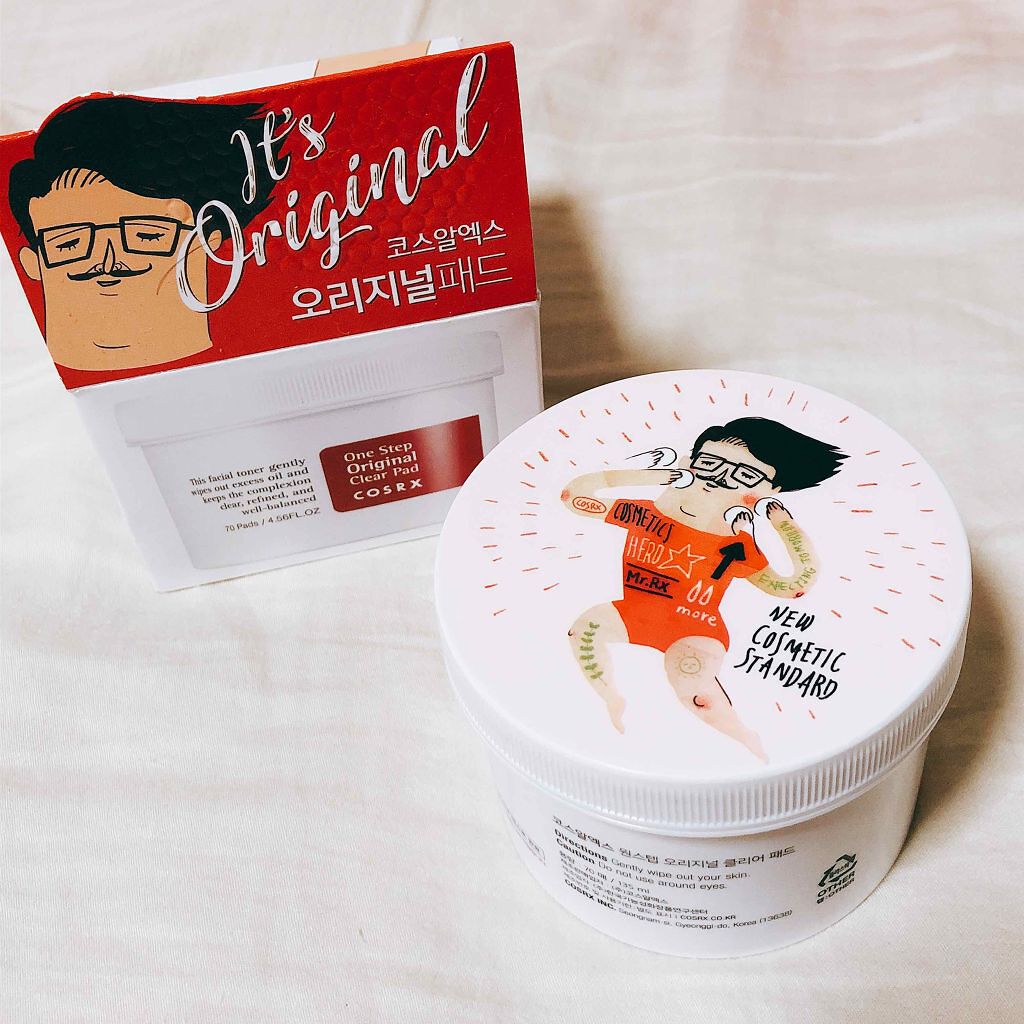 ワンステップオリジナルクリアパッド/COSRX/トナーパッドを使ったクチコミ(1枚目)