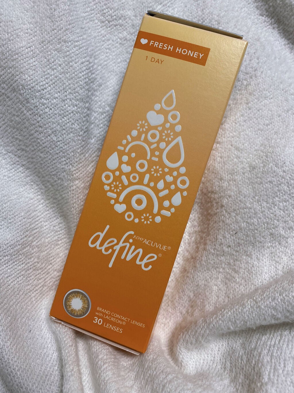 ワンデーアキュビュー®ディファイン®モイスト®/アキュビュー® ディファイン®/ワンデー(1DAY)カラコンを使ったクチコミ(1枚目)