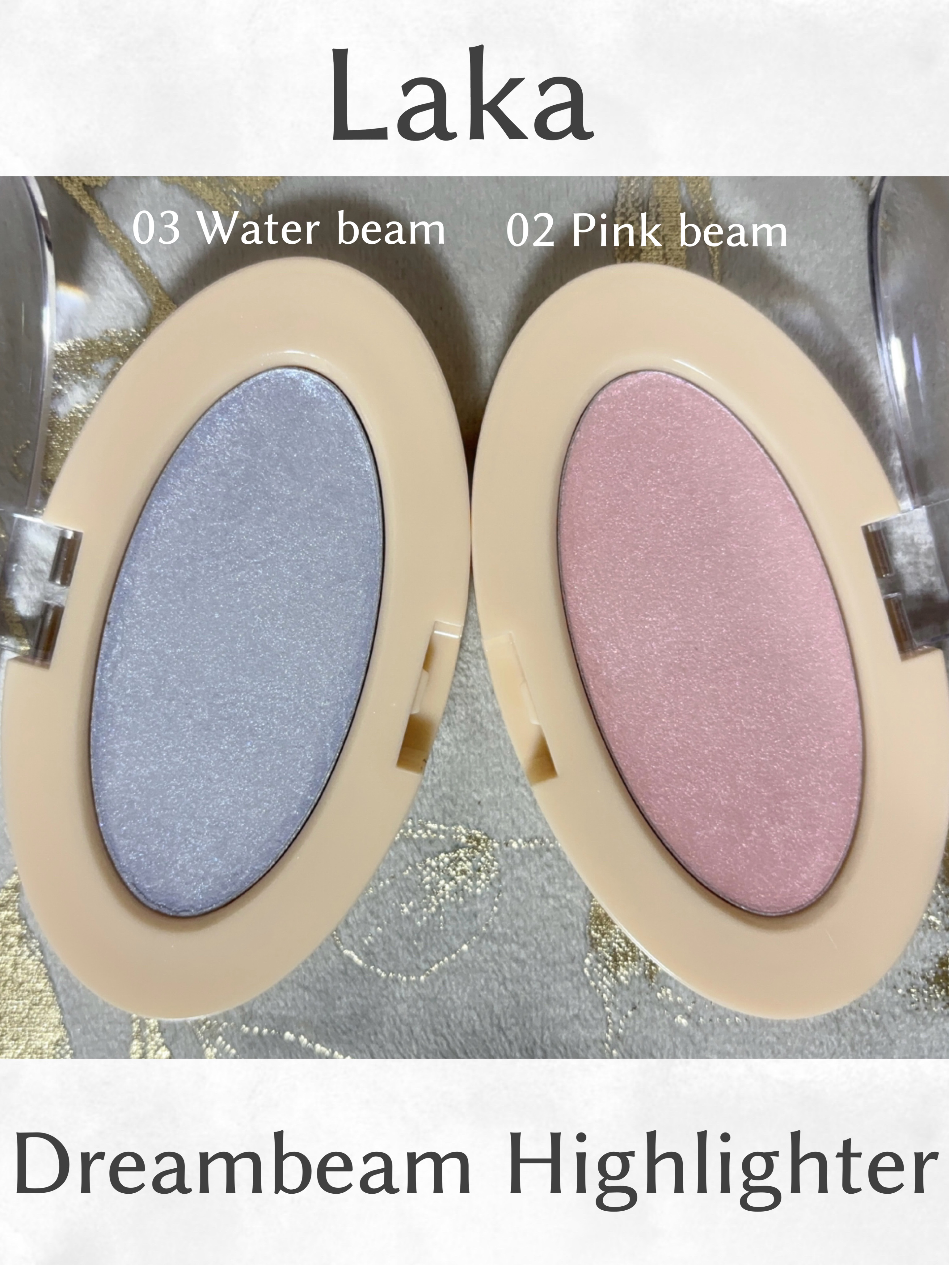 ドリームビームハイライター/Laka/パウダーハイライトを使ったクチコミ（2枚目）