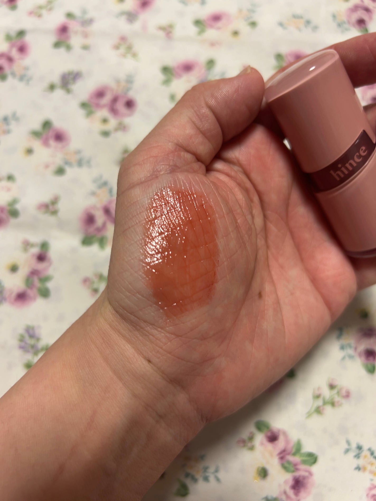 ロウグロウジェルティント/hince/リップティントを使ったクチコミ(2枚目)