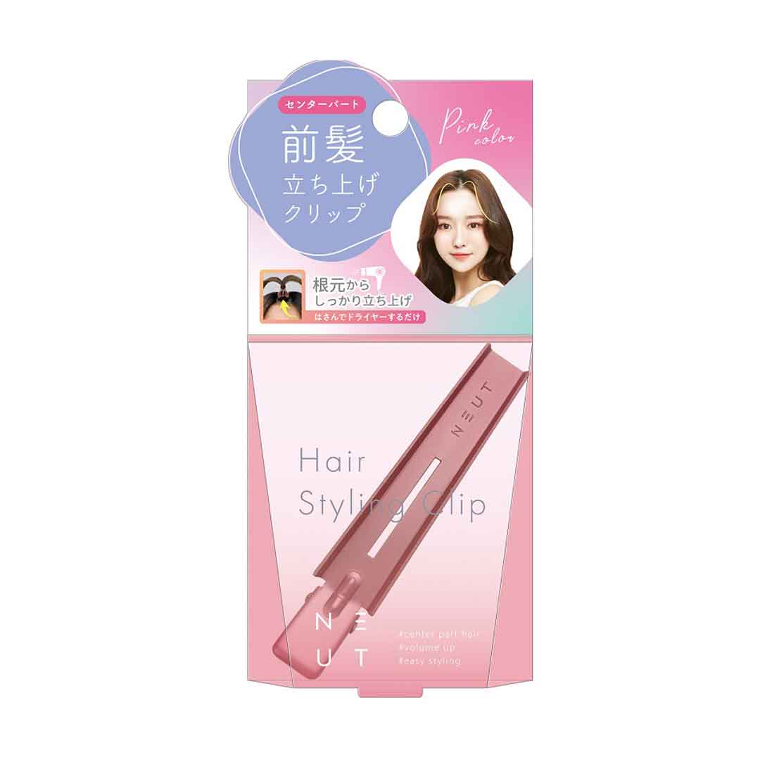 前髪立ち上げクリップ 802 ピンク