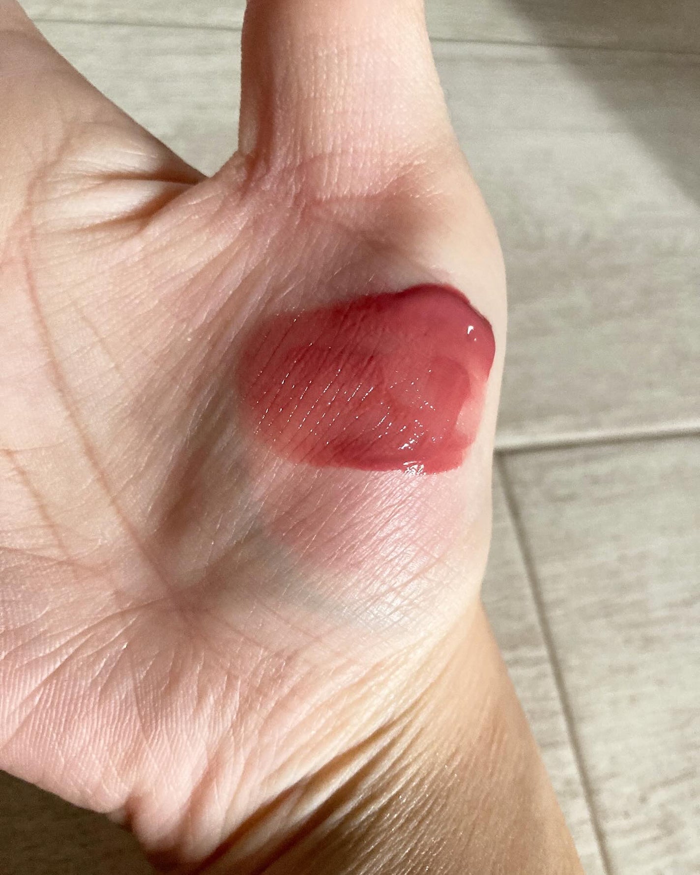 ジェルフィットティント/AMUSE/リップティントを使ったクチコミ(4枚目)