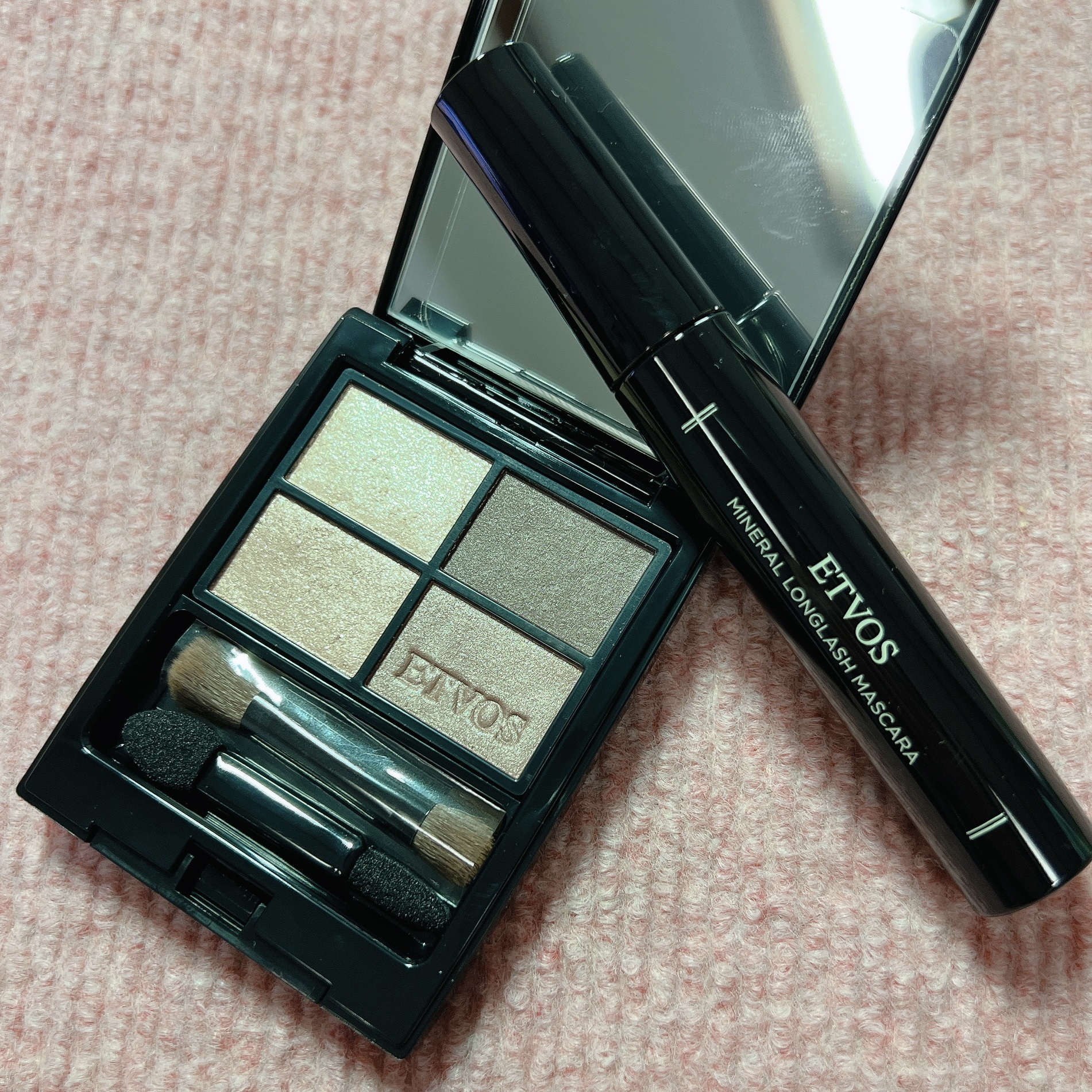 ミネラルロングラッシュマスカラ ブラウン/エトヴォス/マスカラを使ったクチコミ（1枚目）