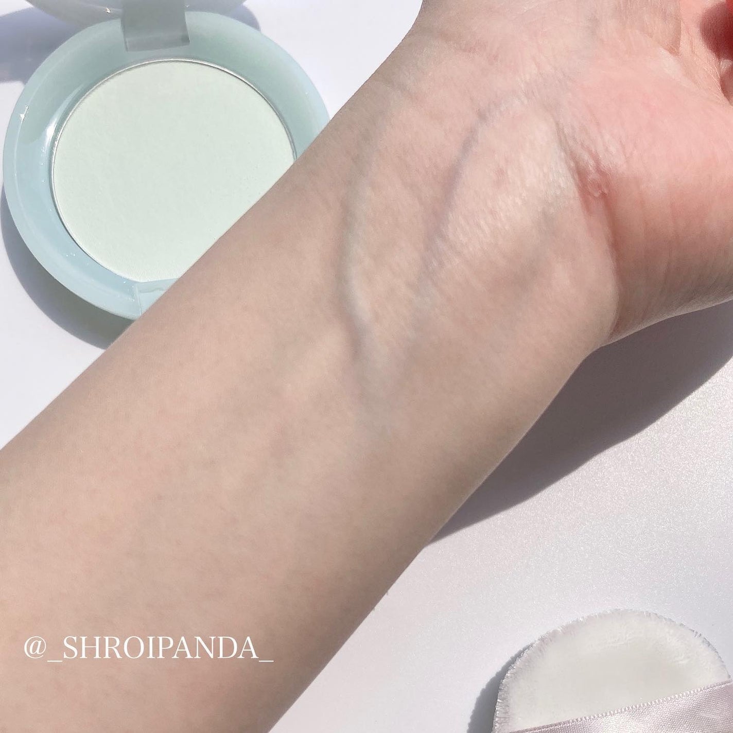 スキンケアパウダー ミントアップルティーの香り/素肌記念日/ルースパウダーを使ったクチコミ(7枚目)