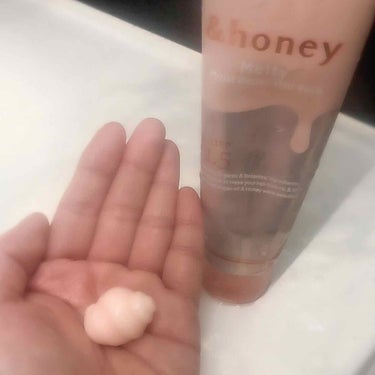 Melty モイストリペア ヘアパック 1.5/&honey/洗い流すヘアトリートメントを使ったクチコミ（3枚目）