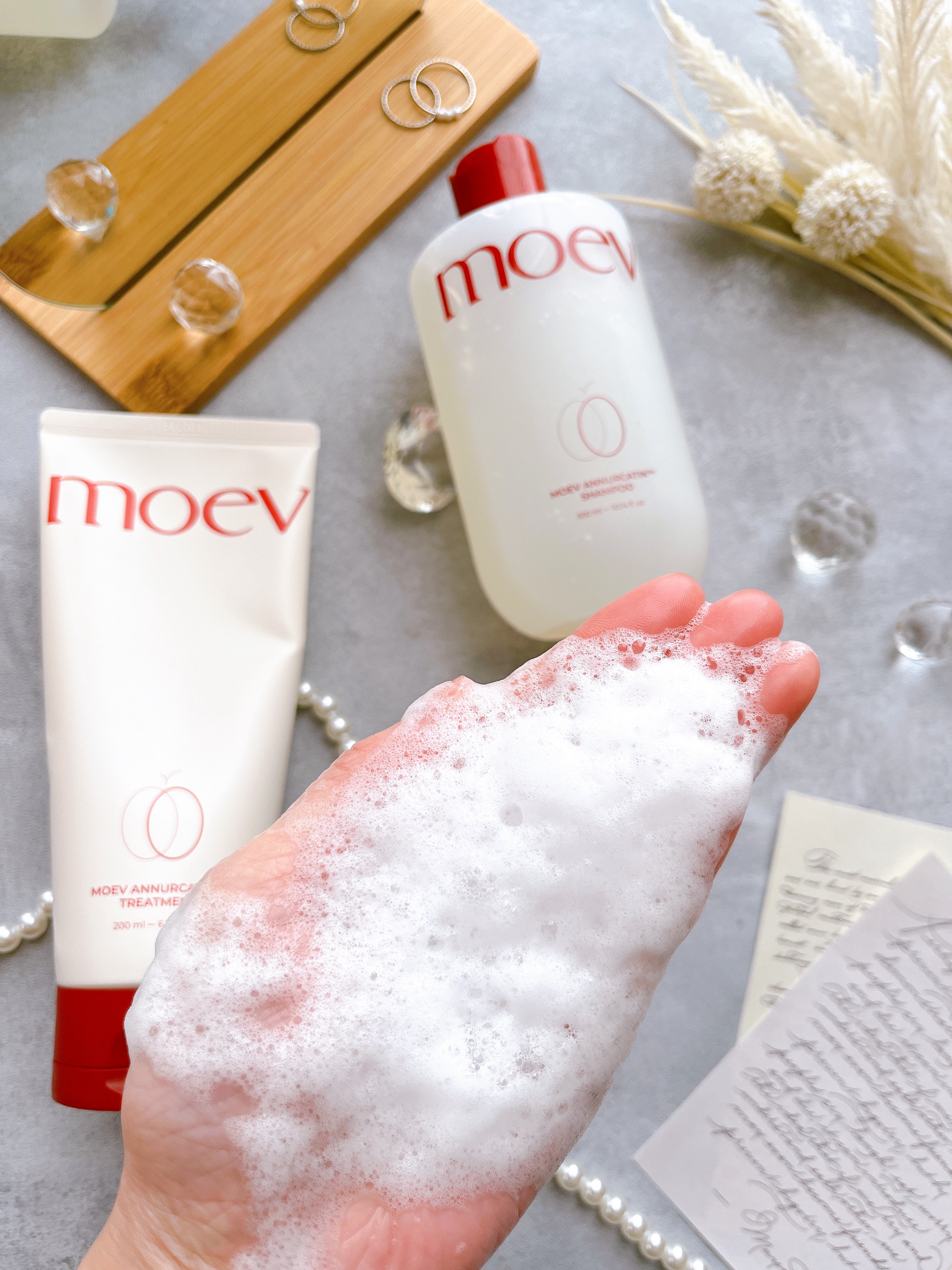 モエブ アヌカチン シャンプー/トリートメント/moev/市販シャンプーを使ったクチコミ（3枚目）