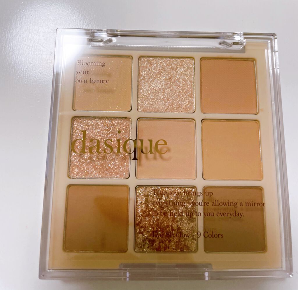 シャドウパレット/dasique/アイシャドウパレットを使ったクチコミ(1枚目)