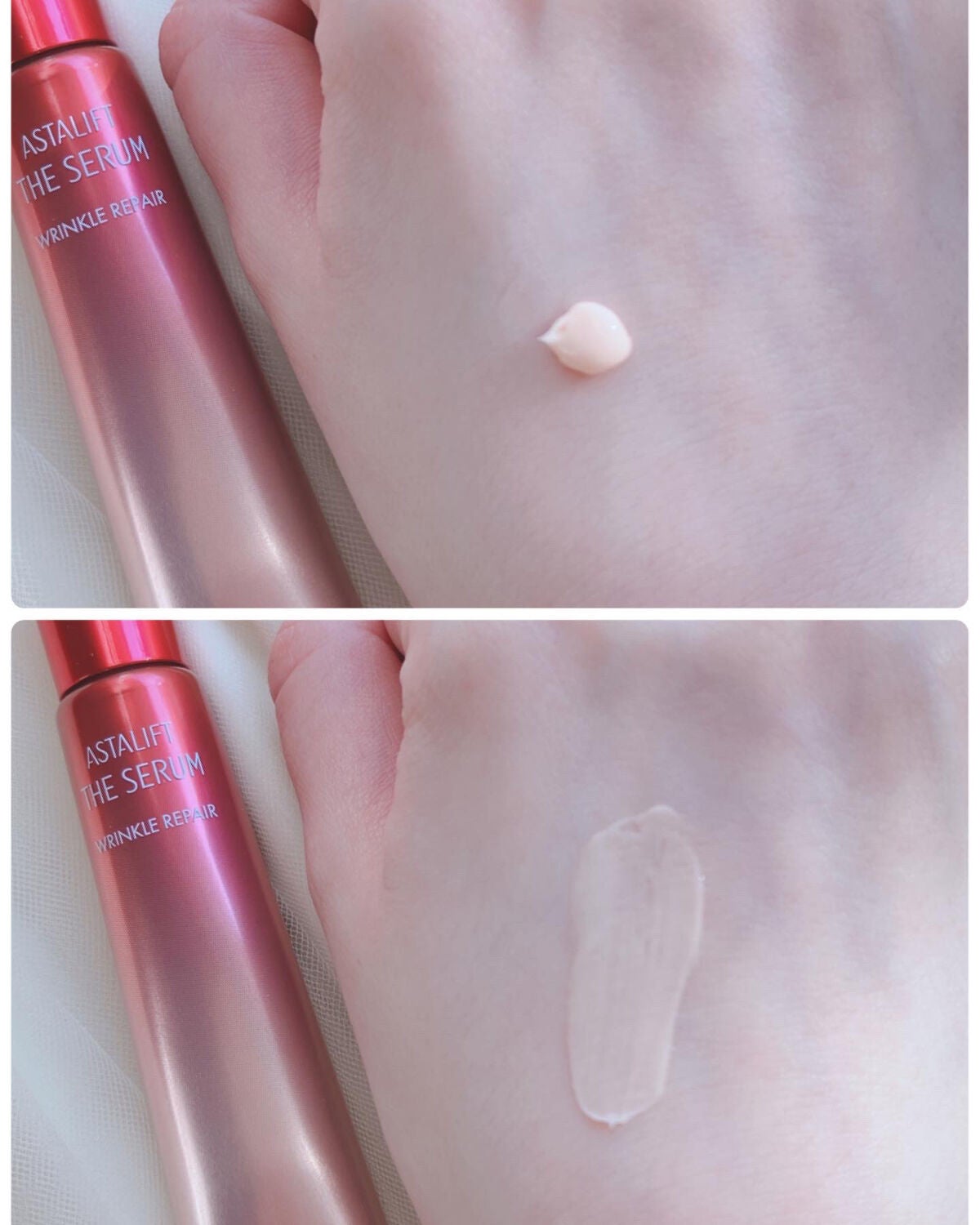 ザ セラム リンクルリペア 朝用 /アスタリフト/美容液を使ったクチコミ(3枚目)