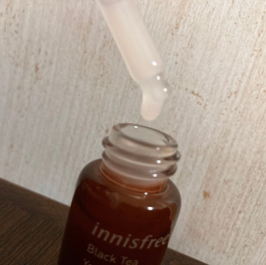 ブラックティー ユース セラム/innisfree/美容液を使ったクチコミ(2枚目)