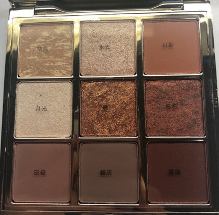 長相思シリーズ 9色アイシャドウパレット/CATKIN/アイシャドウパレットを使ったクチコミ(3枚目)