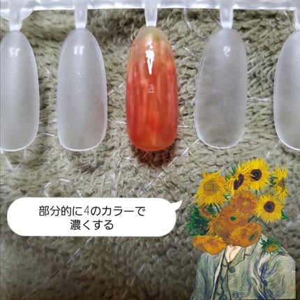 🧸kumako🧸フォロバ100 on LIPS 「セルフネイル日記🍎皆様前々回のりんごネイルにコメントたくさんあ..」(7枚目)