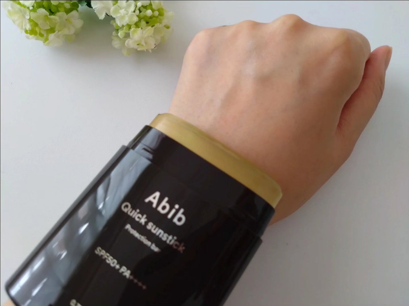 クイック サンスティック プロテクションバー/Abib /日焼け止めスティックを使ったクチコミ(4枚目)