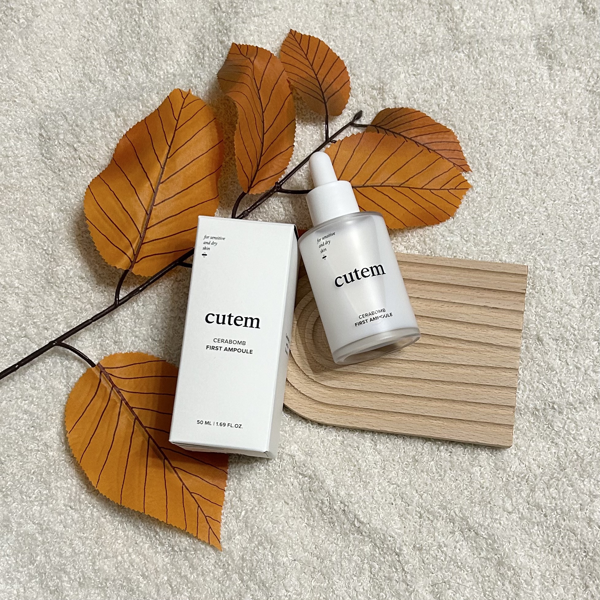 セラボムファーストアンプル/cutem/フェイスクリームを使ったクチコミ（1枚目）