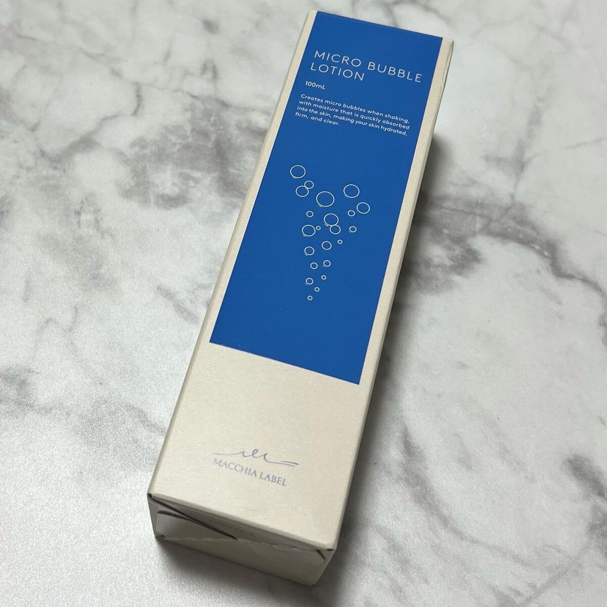 薬用マイクロバブルローション/Macchia Label/化粧水を使ったクチコミ（2枚目）