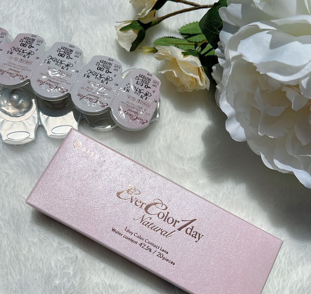 エバーカラーワンデー ナチュラル/エバーカラー/ワンデー(1DAY)カラコンを使ったクチコミ(2枚目)