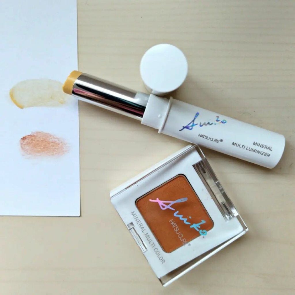 ミネラルマルチルミナイザー/SUIKO HATSUCURE/スティックハイライトを使ったクチコミ(4枚目)