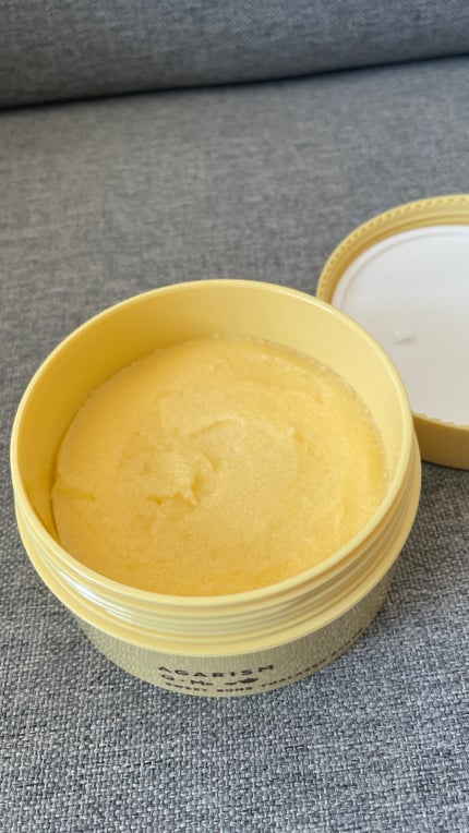 Q+Me スウィートボムタラソスクラブレモンティーの香り/AGARISM/バスト・ヒップケアを使ったクチコミ(2枚目)