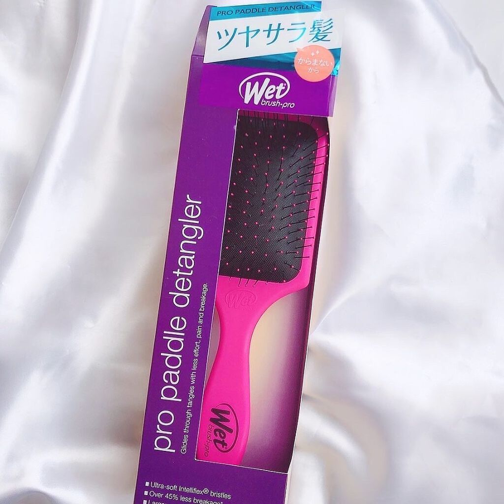 プロパドル ディタングラー ピンク/ウェットブラシ/ヘアブラシを使ったクチコミ(4枚目)