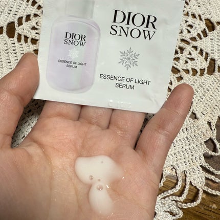ディオール スノー エッセンス オブ ライト セラム /Dior/美容液を使ったクチコミ(2枚目)
