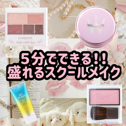 パーフェクトマルチアイズ/キャンメイク/アイシャドウパレットを使ったクチコミ(1枚目)