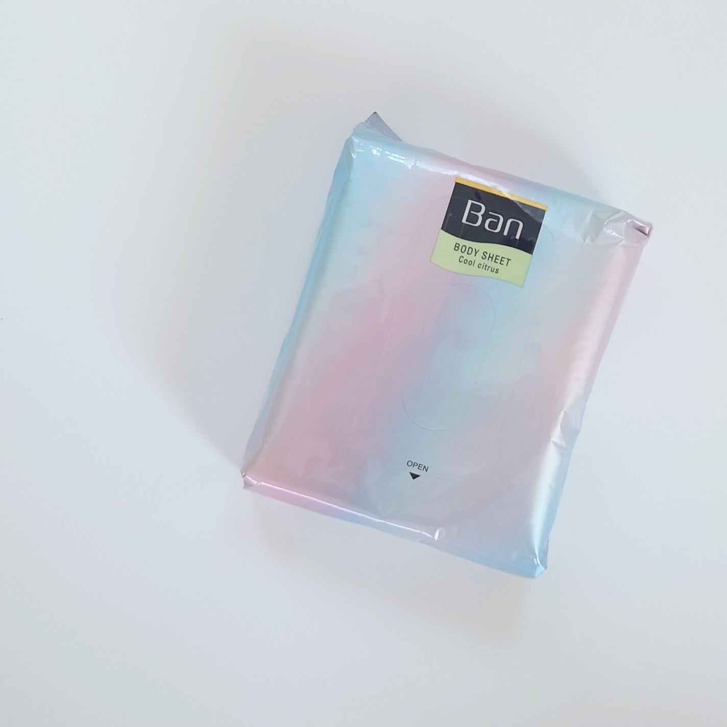 さっぱり感PREMIUMシート クールタイプ /Ban/デオドラント・制汗剤を使ったクチコミ(1枚目)