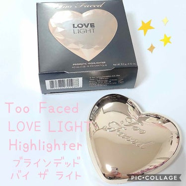 ラブ ライト ハイライター/Too Faced/パウダーハイライトを使ったクチコミ（1枚目）