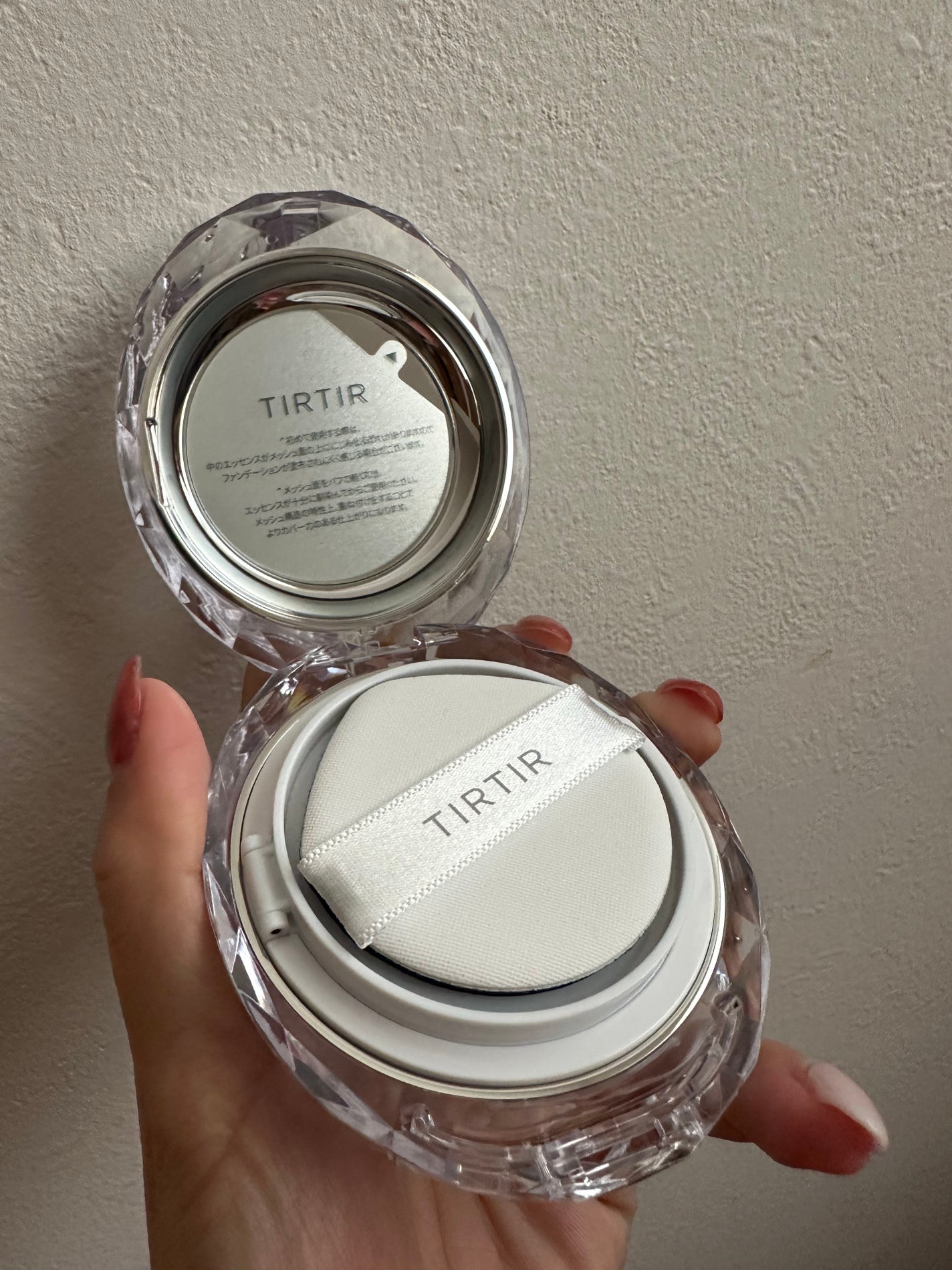 マスクフィット クリスタルメッシュクッション/TIRTIR(ティルティル)/クッションファンデーションを使ったクチコミ(2枚目)