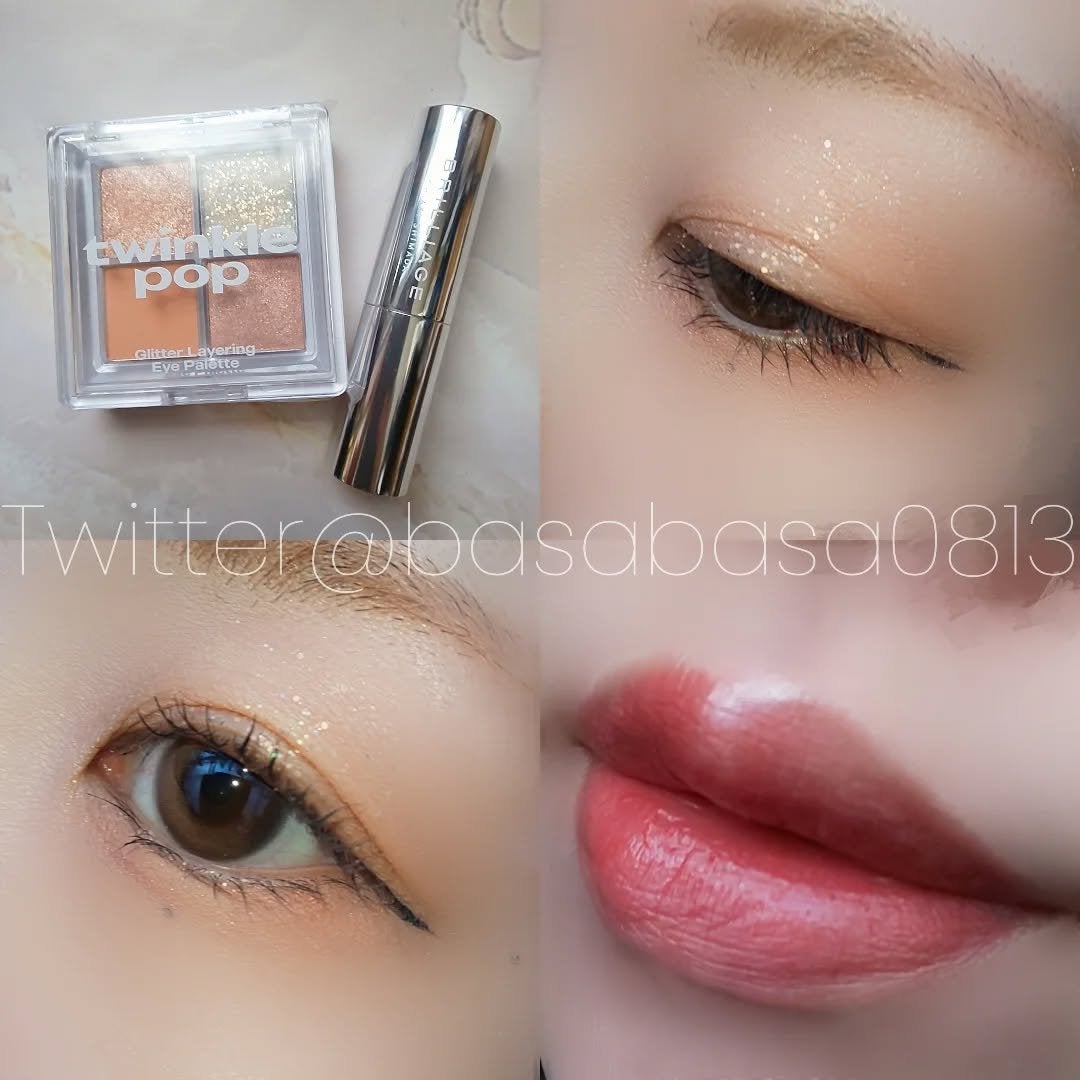 グリッターレイヤリングアイシャドウパレット/TWINKLE POP/アイシャドウパレットを使ったクチコミ(1枚目)