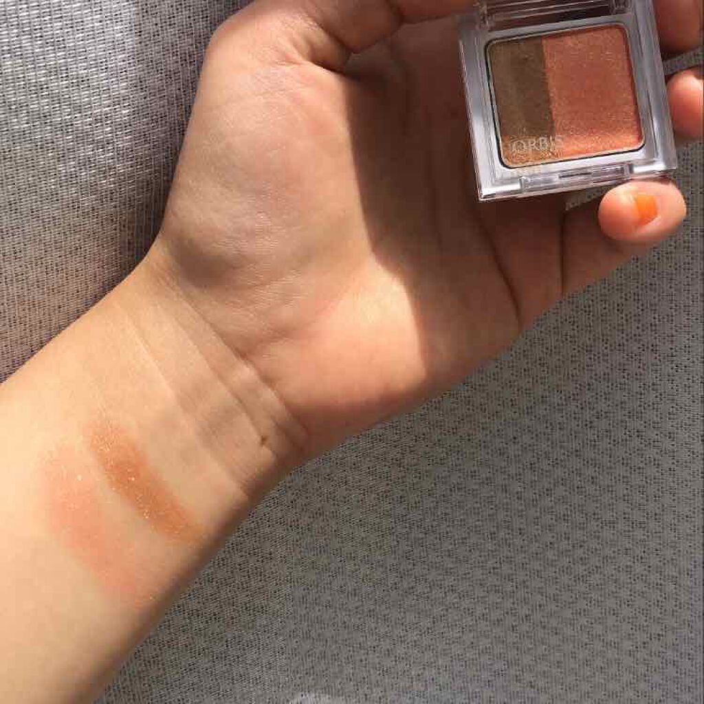 ツイングラデーションアイカラー/オルビス/アイシャドウパレットを使ったクチコミ(1枚目)