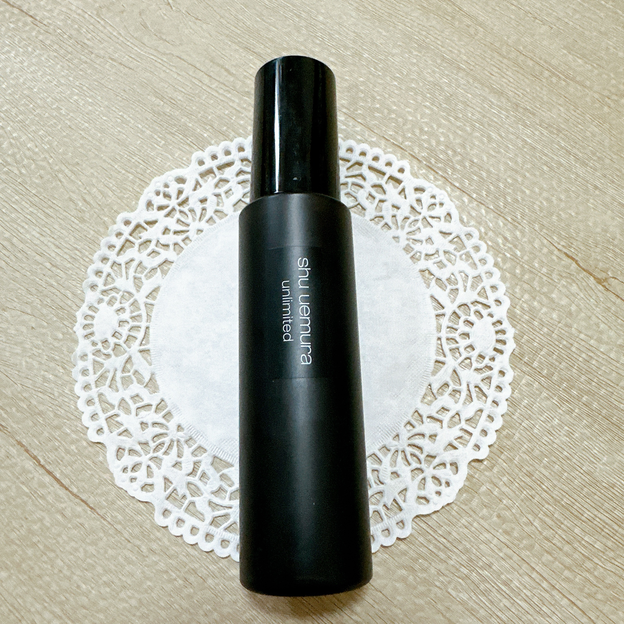 アンリミテッド メイクアップ フィックス ミスト マット ［ヨモギの香り］/shu uemura/フィックスミストを使ったクチコミ（2枚目）