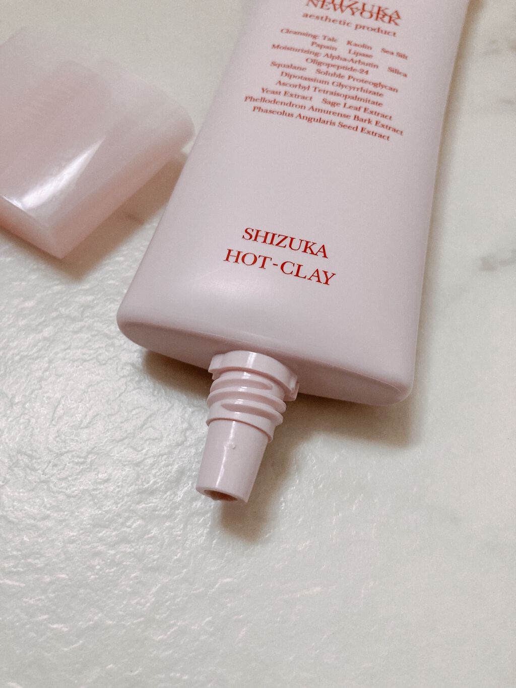 Shizuka BY SHIZUKA NEWYORK シズカホットクレイクレンジングのクチコミ「
﻿
﻿
『シズカニューヨーク シズカホットクレイ』﻿
﻿
使ってみたのでご紹介します✨﻿
﻿.....」（3枚目）