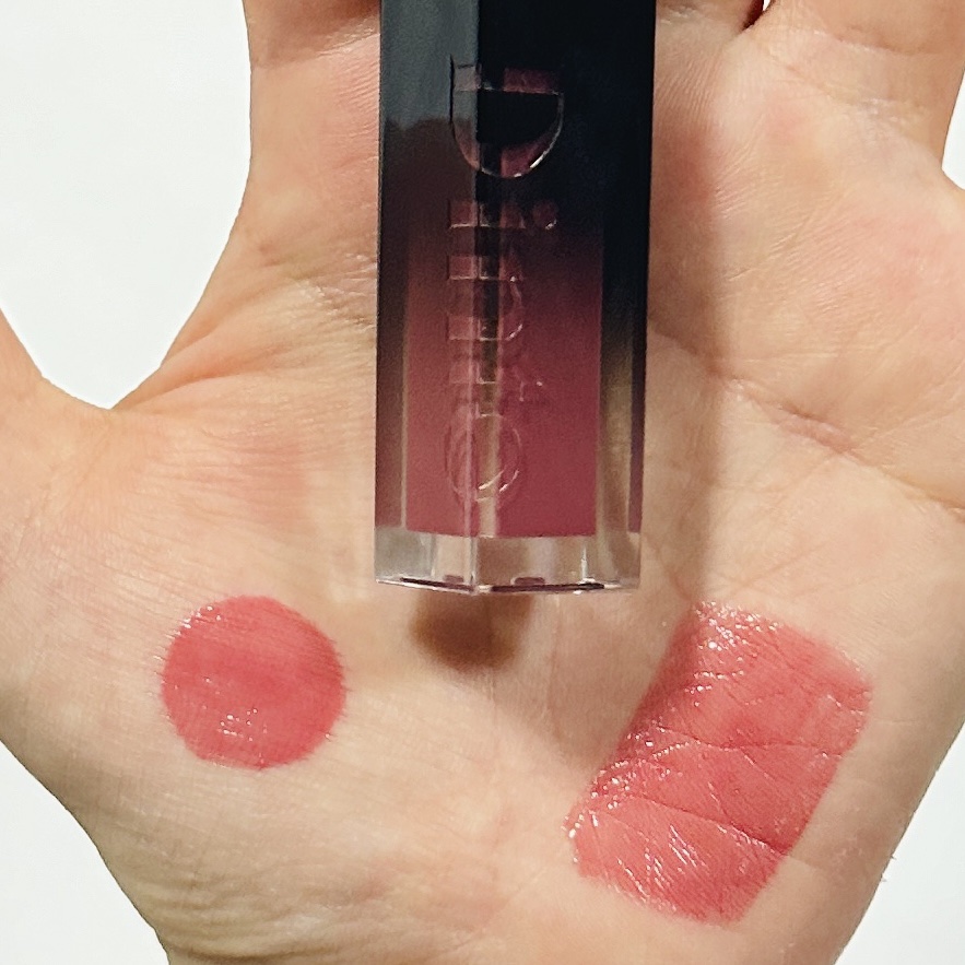 ディープキスド プランピング リップエナメル/Dinto/リップグロスを使ったクチコミ（2枚目）