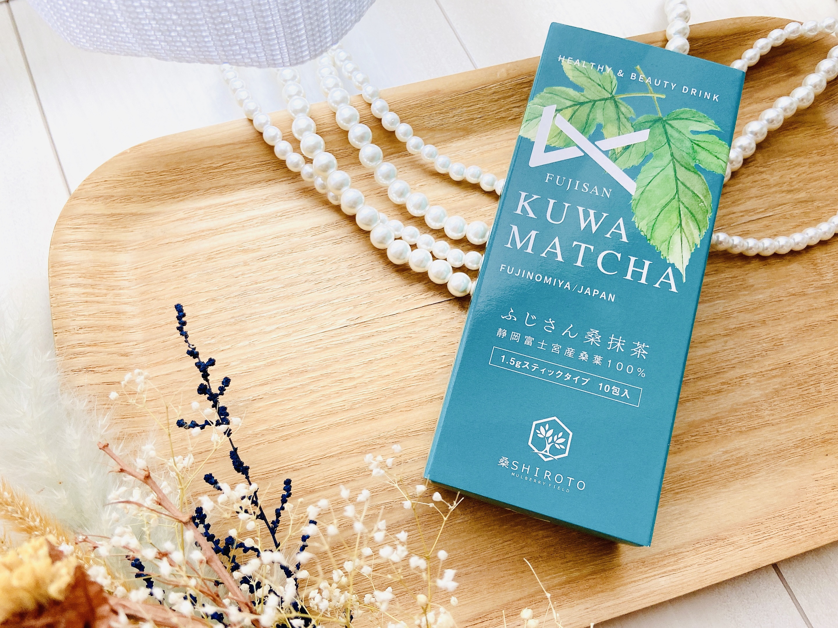 ふじさん桑抹茶/桑SHIROTO/ドリンクを使ったクチコミ（3枚目）