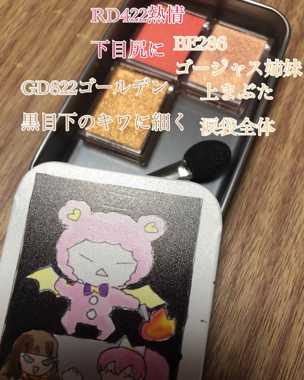 シャドーカスタマイズ/MAJOLICA MAJORCA/単色アイシャドウを使ったクチコミ（1枚目）