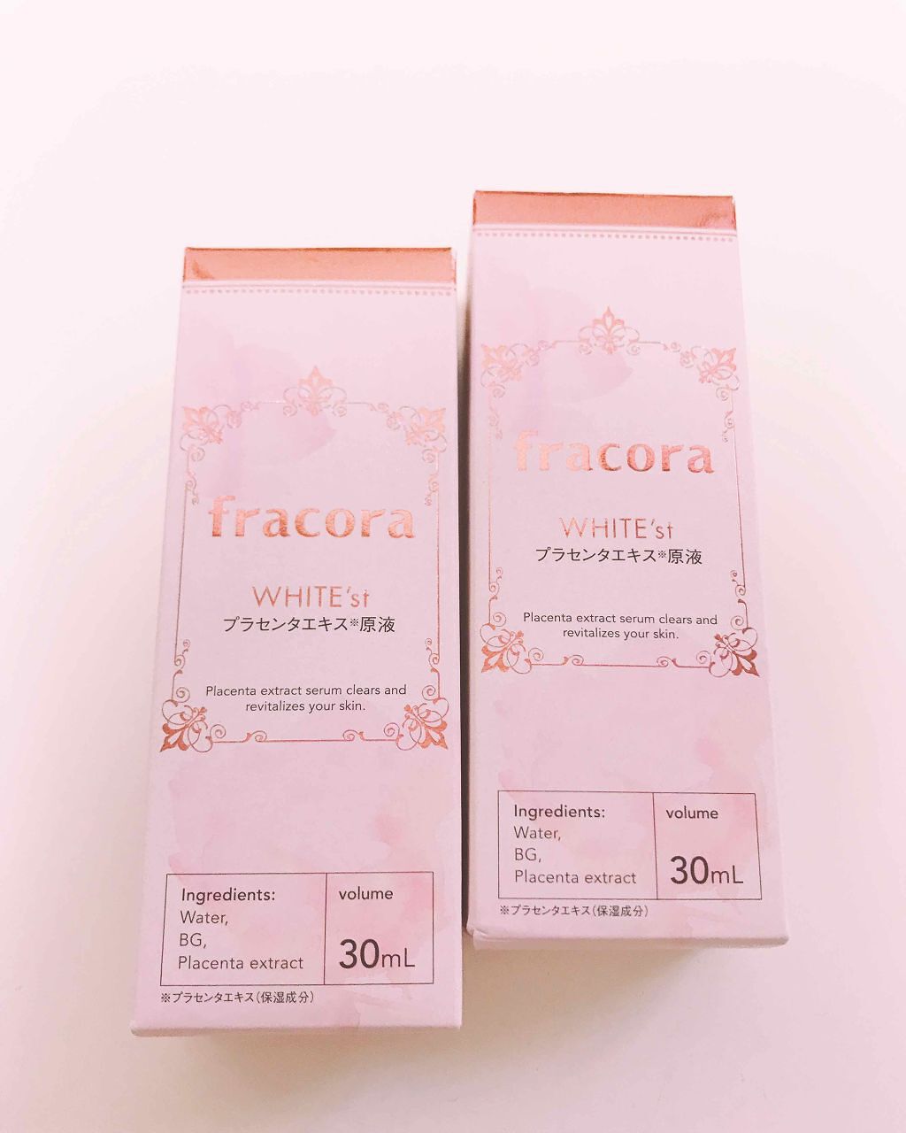 WHITE'st プラセンタエキス原液/fracora/美容液を使ったクチコミ（1枚目）