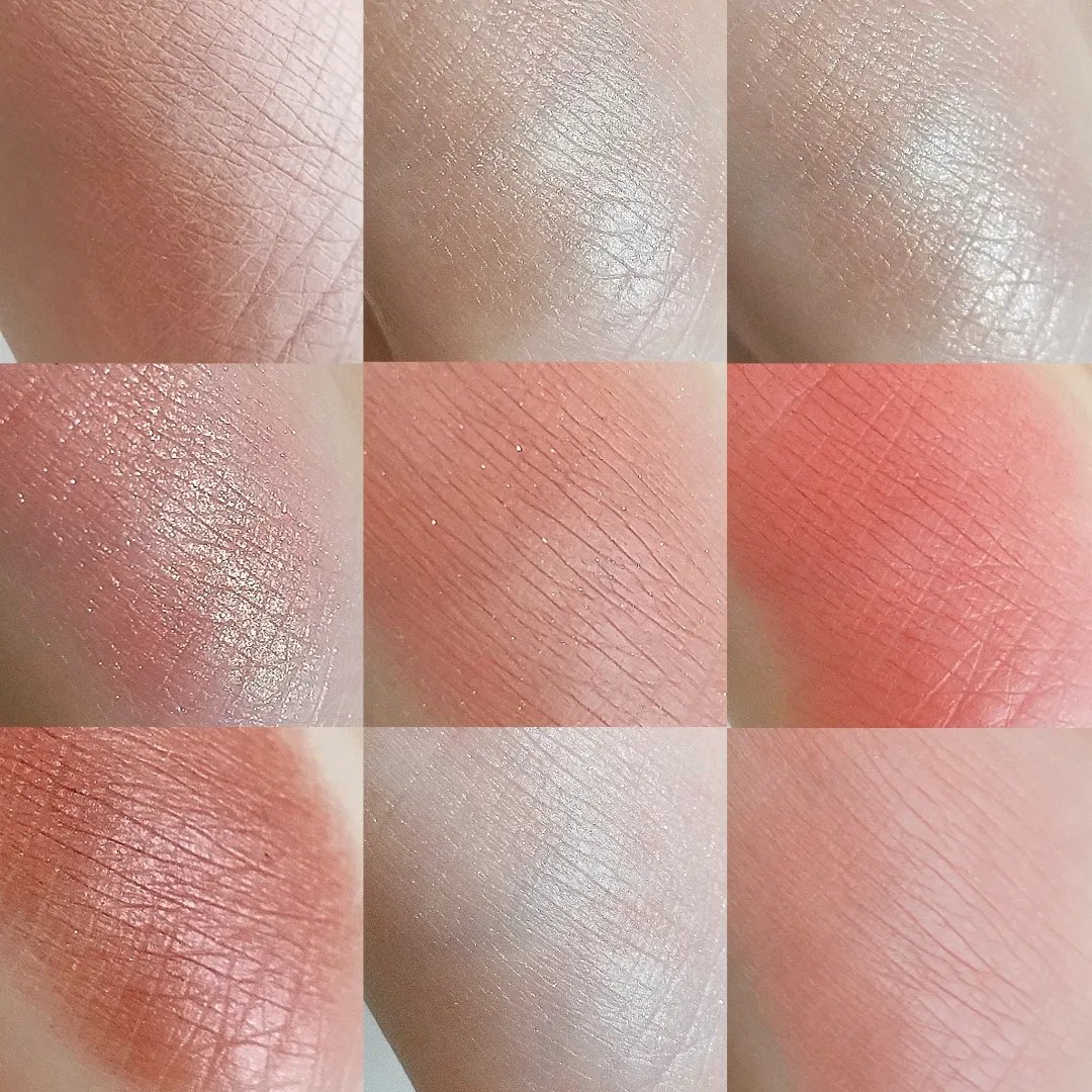 エトワルローズ 9色アイシャドウ/Étoile Rose/アイシャドウパレットを使ったクチコミ（3枚目）