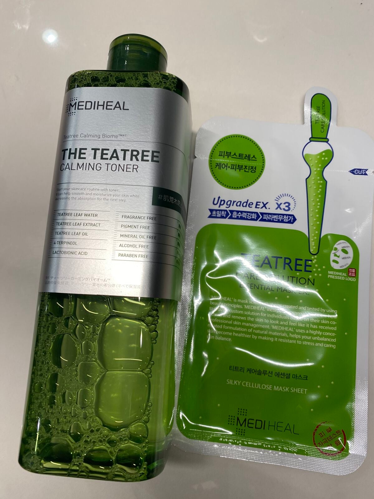 THE ティーツリー カーミング トナー/MEDIHEAL/化粧水を使ったクチコミ(2枚目)