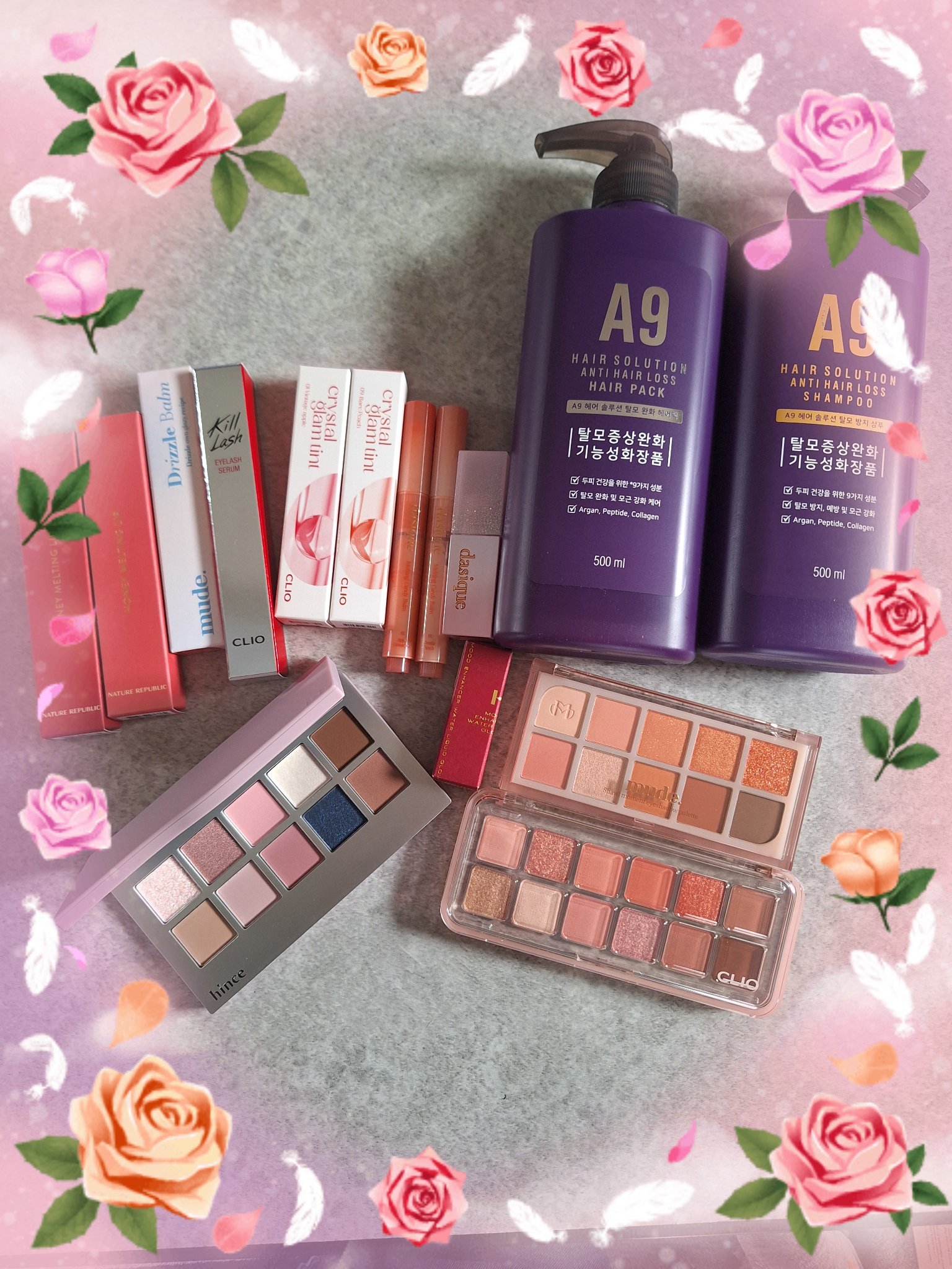 mude. ドリズルバームのクチコミ「Qoo10 メガ割り購入品

全部届きました🎵
今回はかなり控えた😂
CLIO
プロ アイ パ.....」（1枚目）