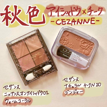 ナチュラル チークN/CEZANNE/パウダーチークを使ったクチコミ（1枚目）