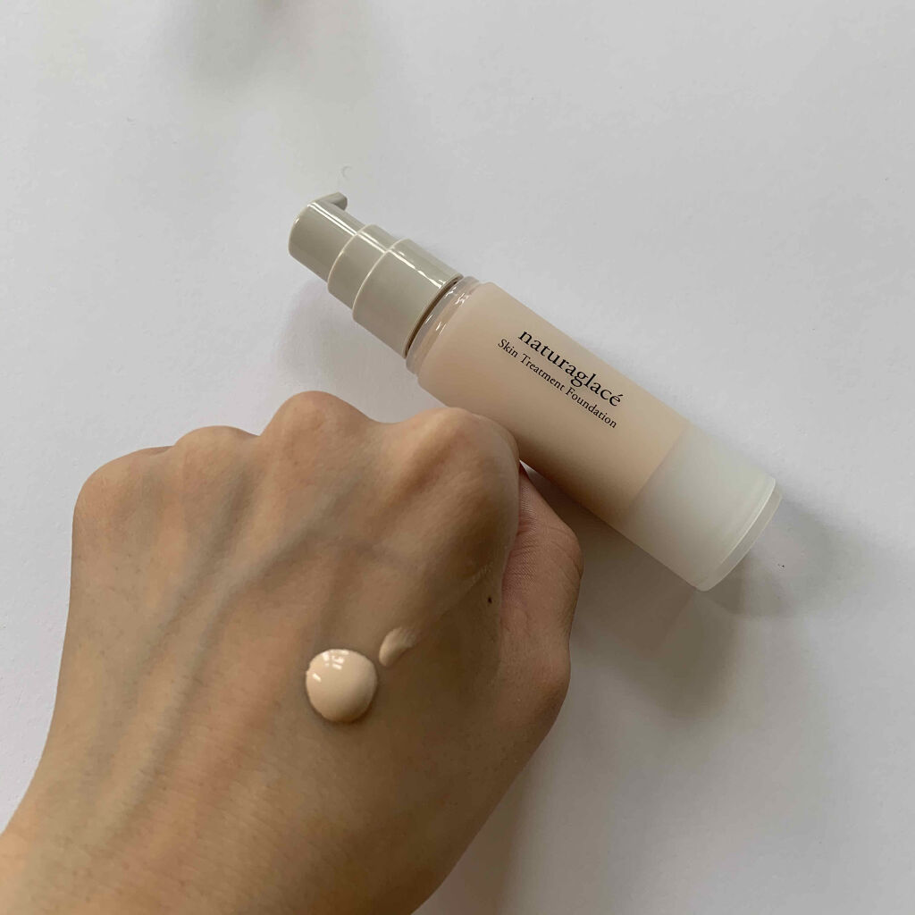 スキントリートメント ファンデーション PB2 ピンクベージュ2/ナチュラグラッセ/リキッドファンデーションを使ったクチコミ（1枚目）