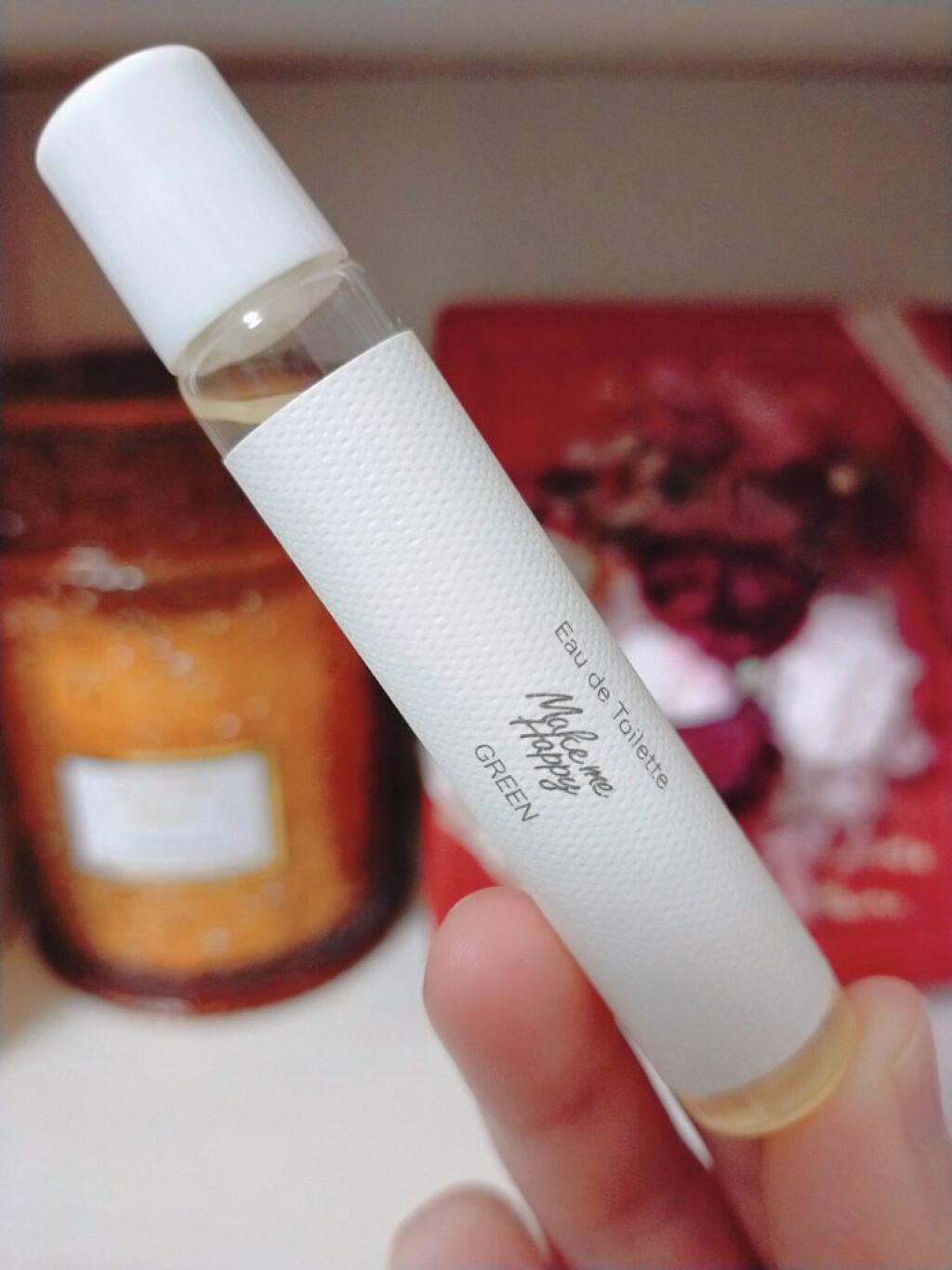 メイクミーハッピー オードトワレ GREEN/キャンメイク/香水(レディース)を使ったクチコミ（1枚目）