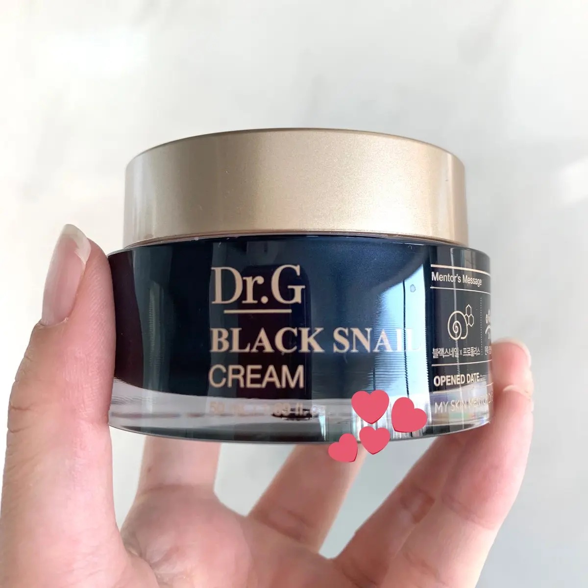 ブラックスネイル クリーム/Dr.G/フェイスクリームを使ったクチコミ（1枚目）