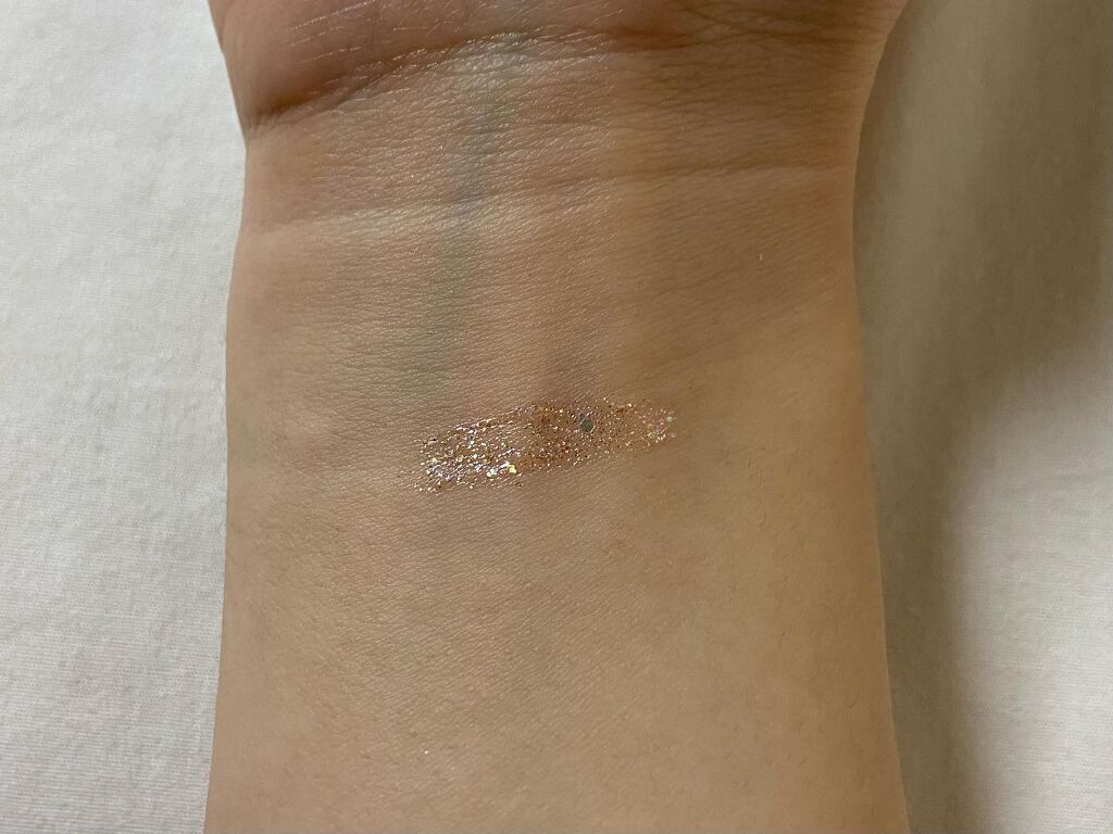 リキッド グリッター シャドウ/rom&nd/グリッターを使ったクチコミ（3枚目）