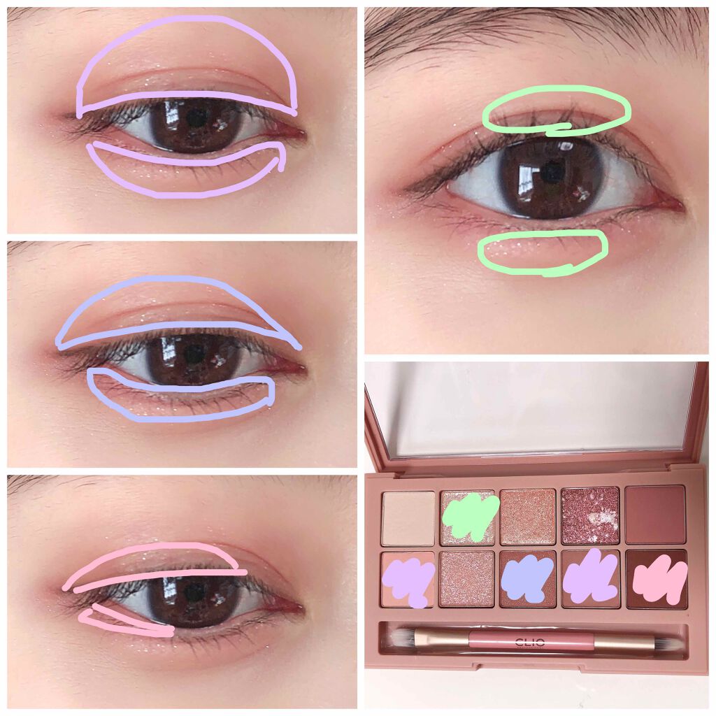 プロ アイ パレット/CLIO/アイシャドウパレットを使ったクチコミ(2枚目)