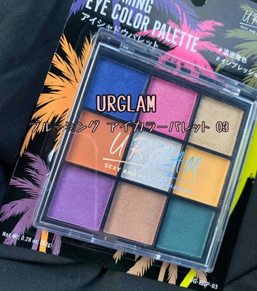 UR GLAM　BLOOMING EYE COLOR PALETTE/U R GLAM/アイシャドウパレットを使ったクチコミ（1枚目）